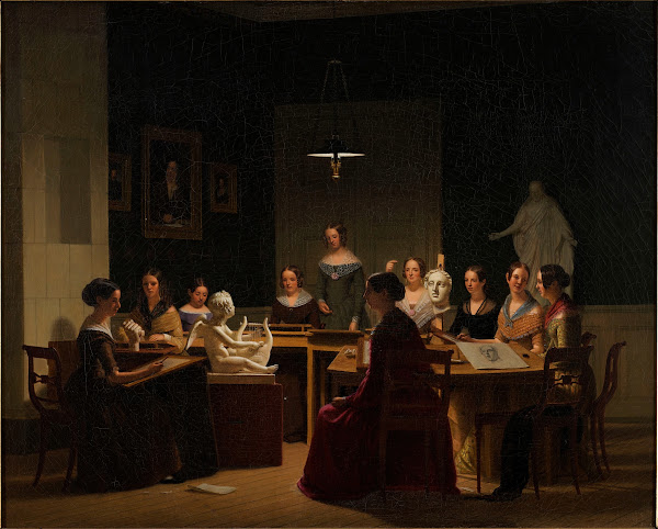 The art school in Gothenburg 1843