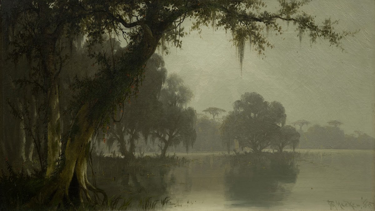 Swamp Scene 1885