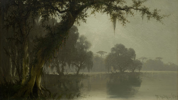 Swamp Scene 1885