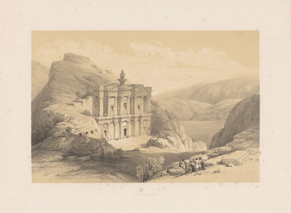 El Deir Petra 1852