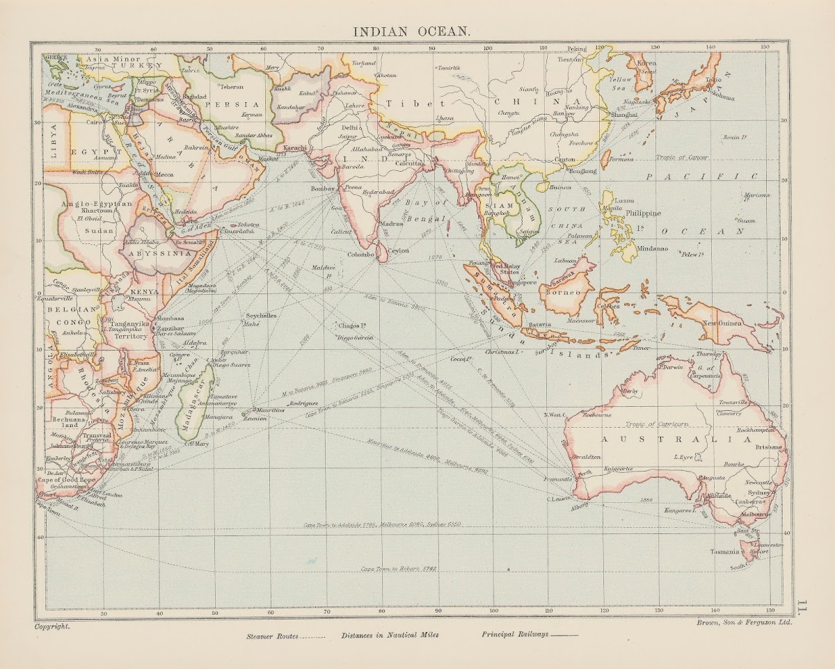 Indian Ocean 1939