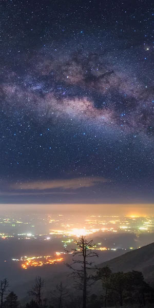 Volcano, Volcanic Eruption, Eruption, Guatemala, Milky Way 4K Wallpaper Background