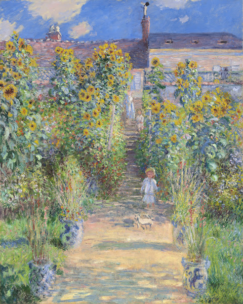 The Artists Garden at Vétheuil 1881