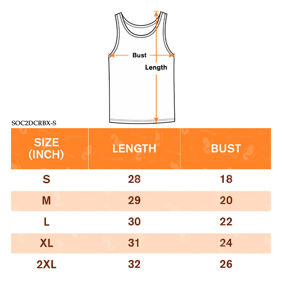 AOP Adult tank top (double side print)