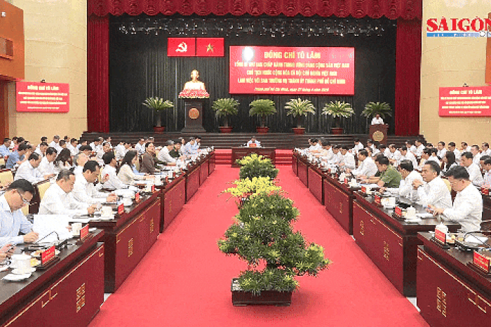 TPHCM kiên định mục tiêu tăng trưởng 2 con số bằng giải pháp đồng bộ - Báo Sài Gòn Giải Phóng