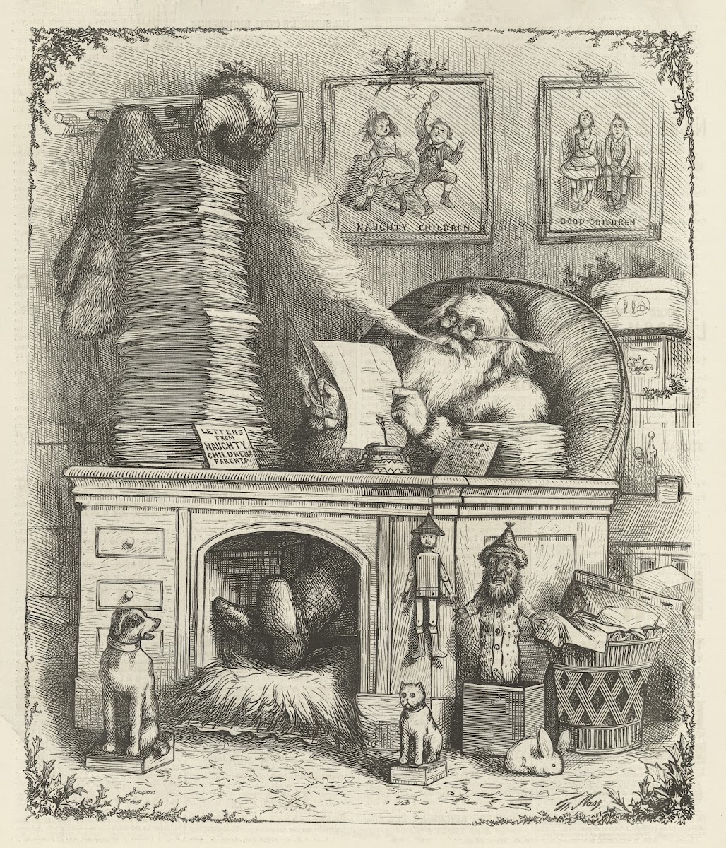 Santa Clauss mail 1871