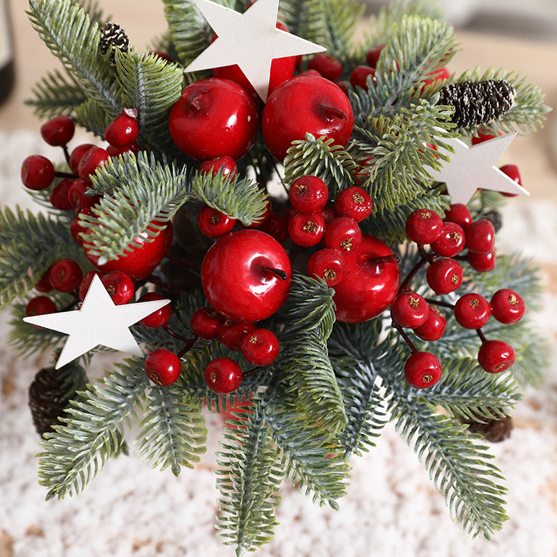 Kleine Tisch-Weihnachtsbaum-Dekoration, 25 cm