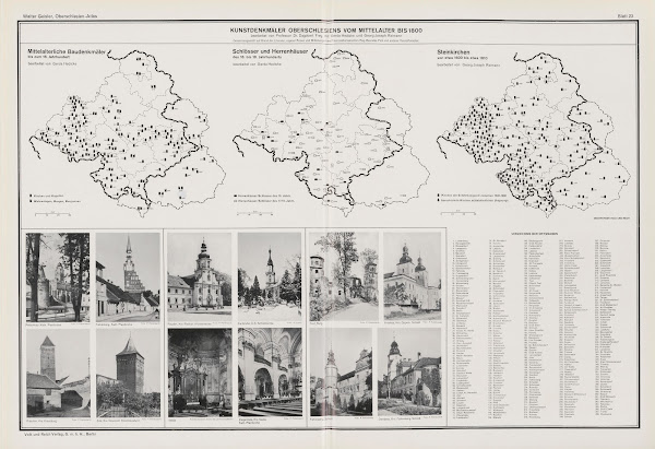 Die Kunstdenkmaler in Oberschlesien vom Mittelalter bis 1938