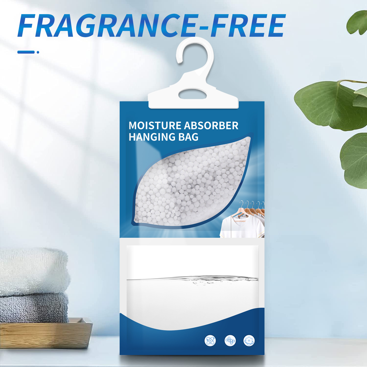 Hängender Feuchtigkeitsabsorber-Beutel, 280g