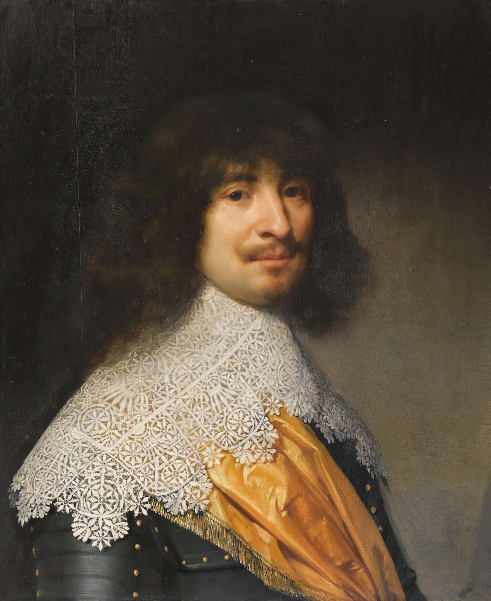 Portrait Of A Gentleman ProbablySir Thomas Aston 1600 1646