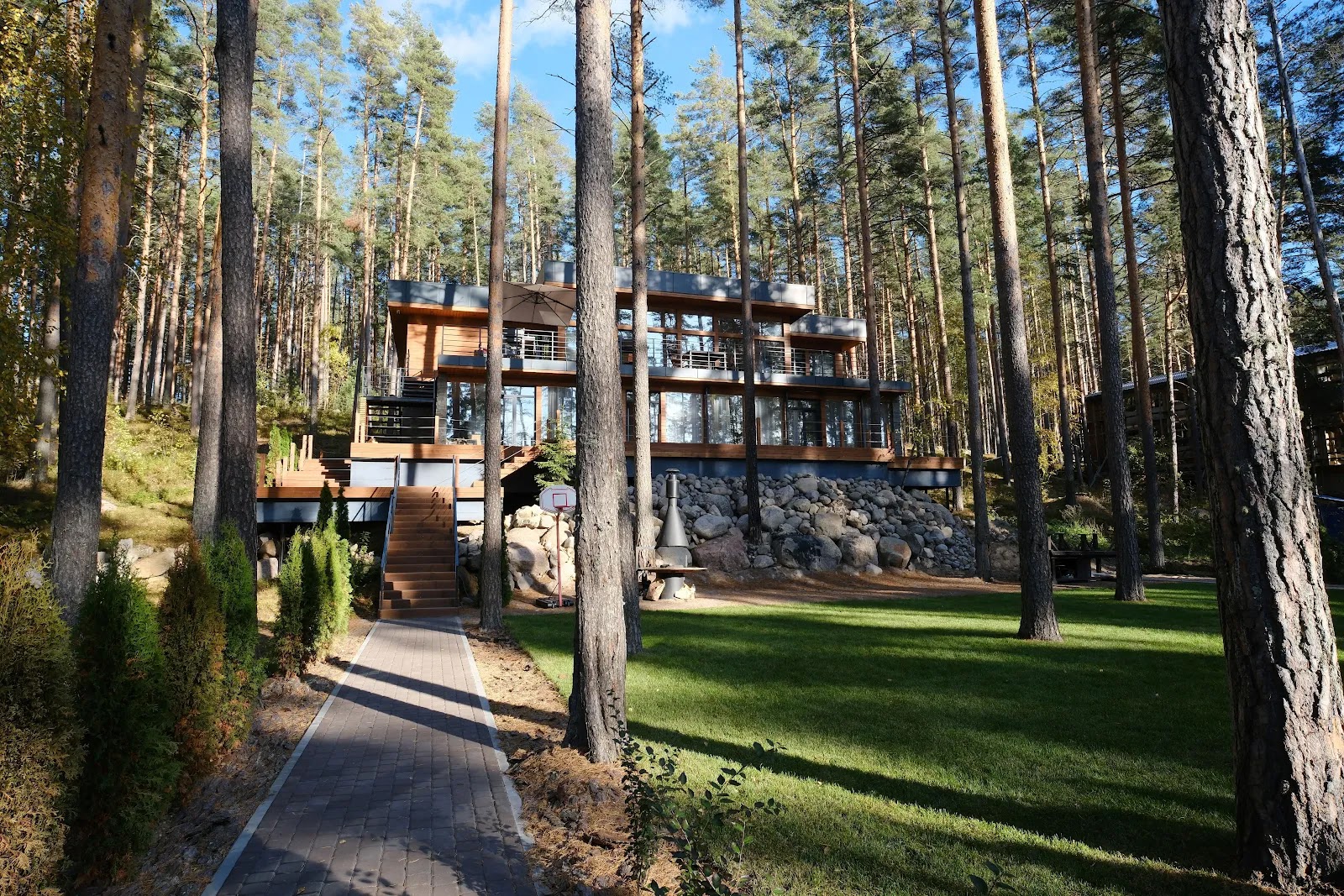 Панорама территории