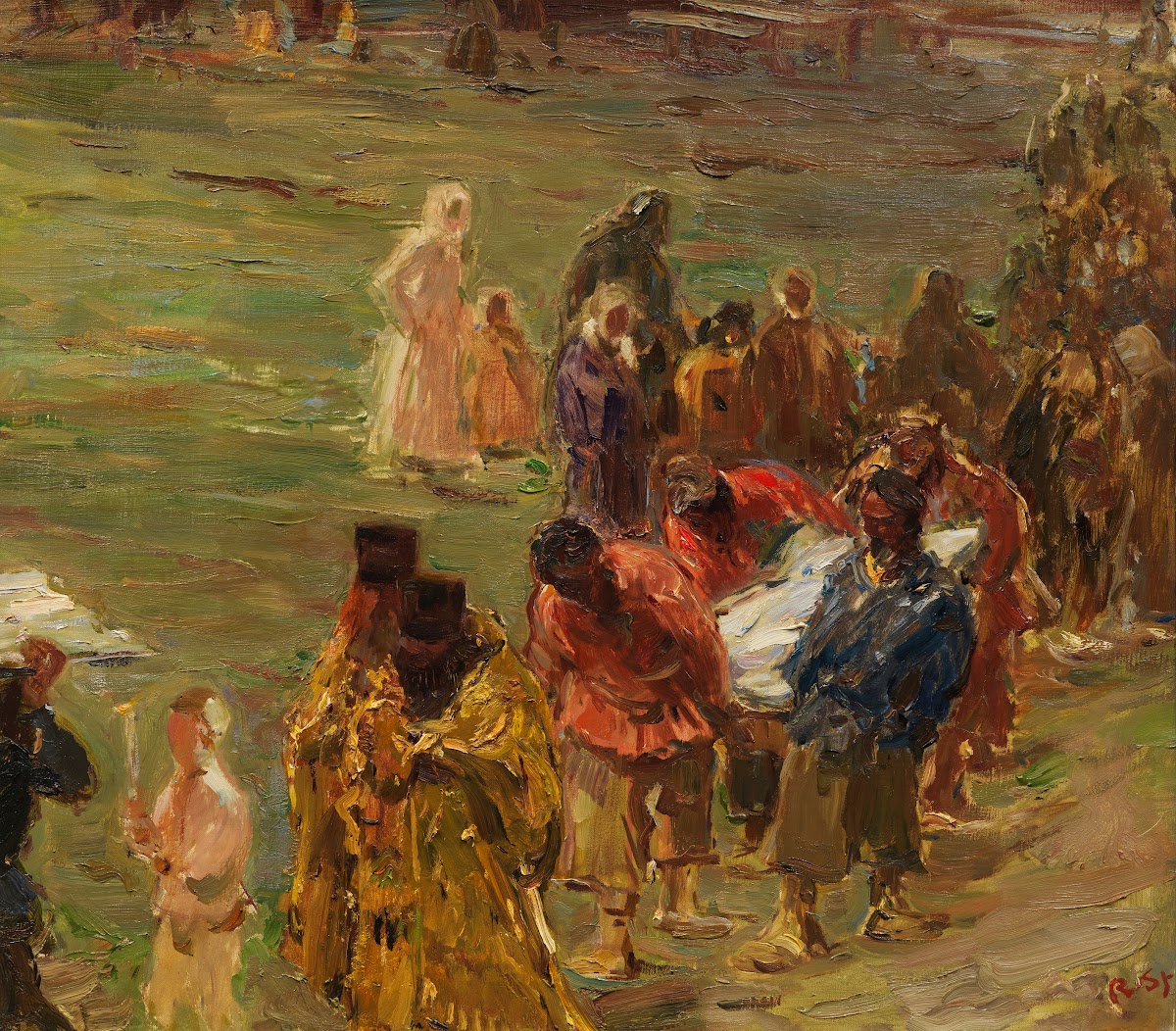 Prozession in Russland 1920
