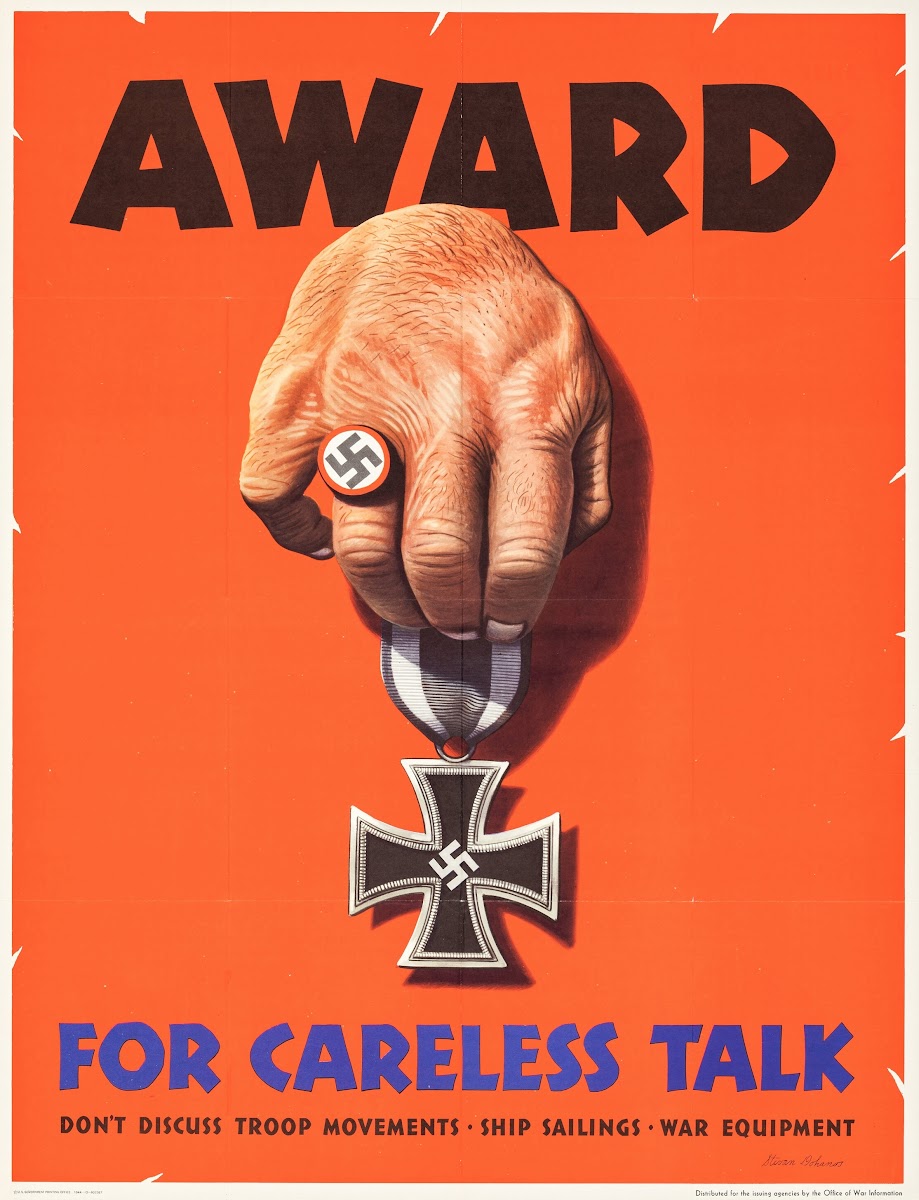 Award For Careless talk 1944