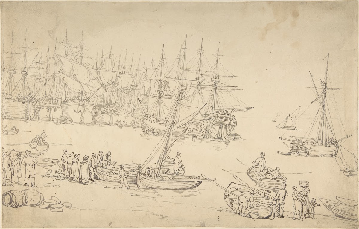 Harbor scene 17751827