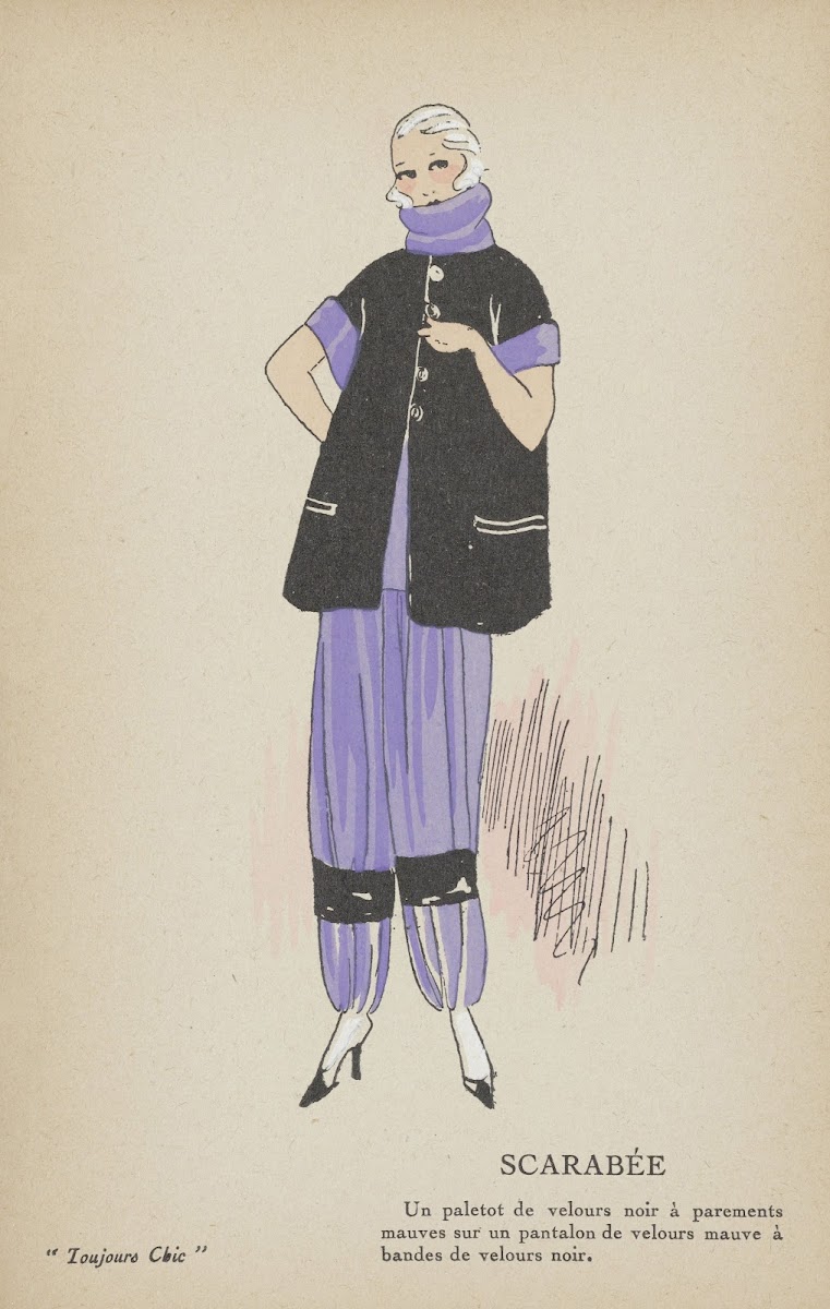 Toujours Chic Les Deshabillés  Scarabée 1921 1922