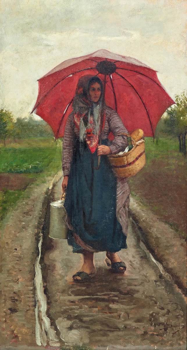 Return From The Market 1885