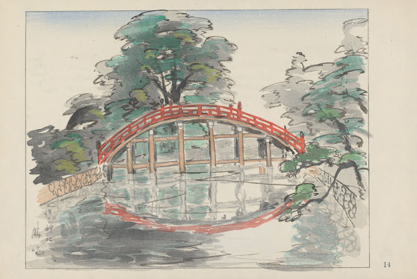 Sumiyoshi Shinto shrine 1947