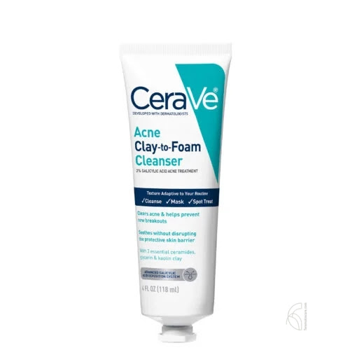 Cerave Acne Clay to Foam Cleanser 118ml