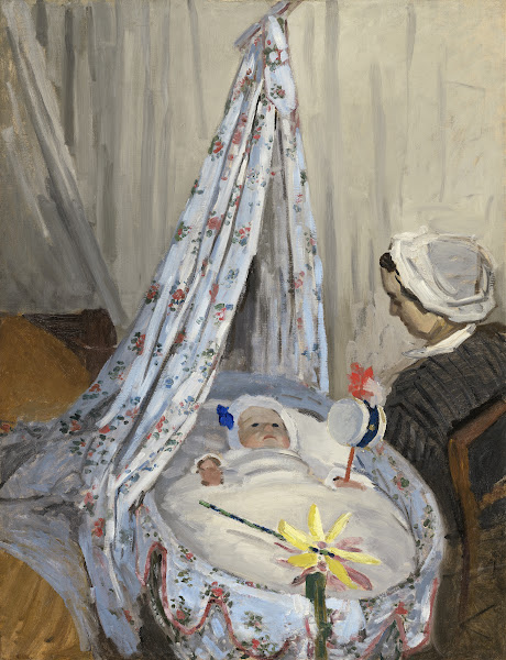 The Cradle  Camille with the Artists Son Jean 1867