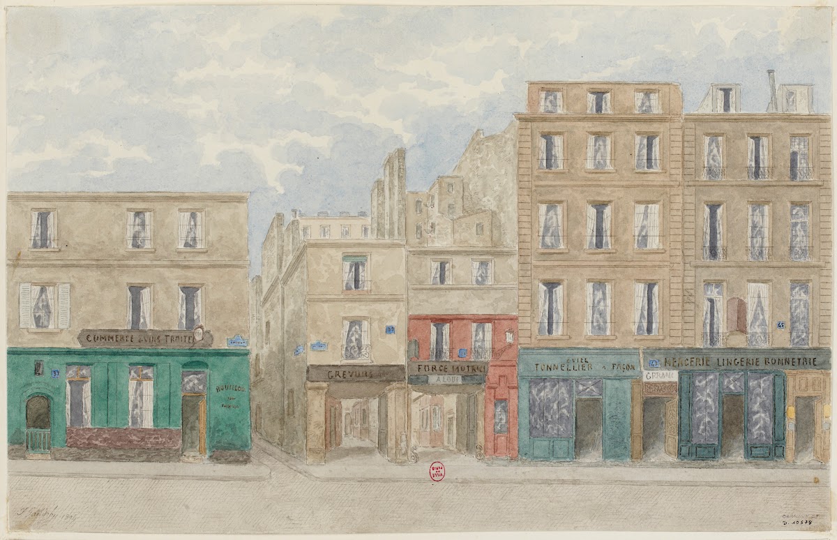 Rue Beaubourg Nº37 à 45 3ème arrondissement