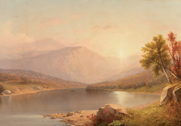 Sunrise Over the Hudson Valley circa 1860