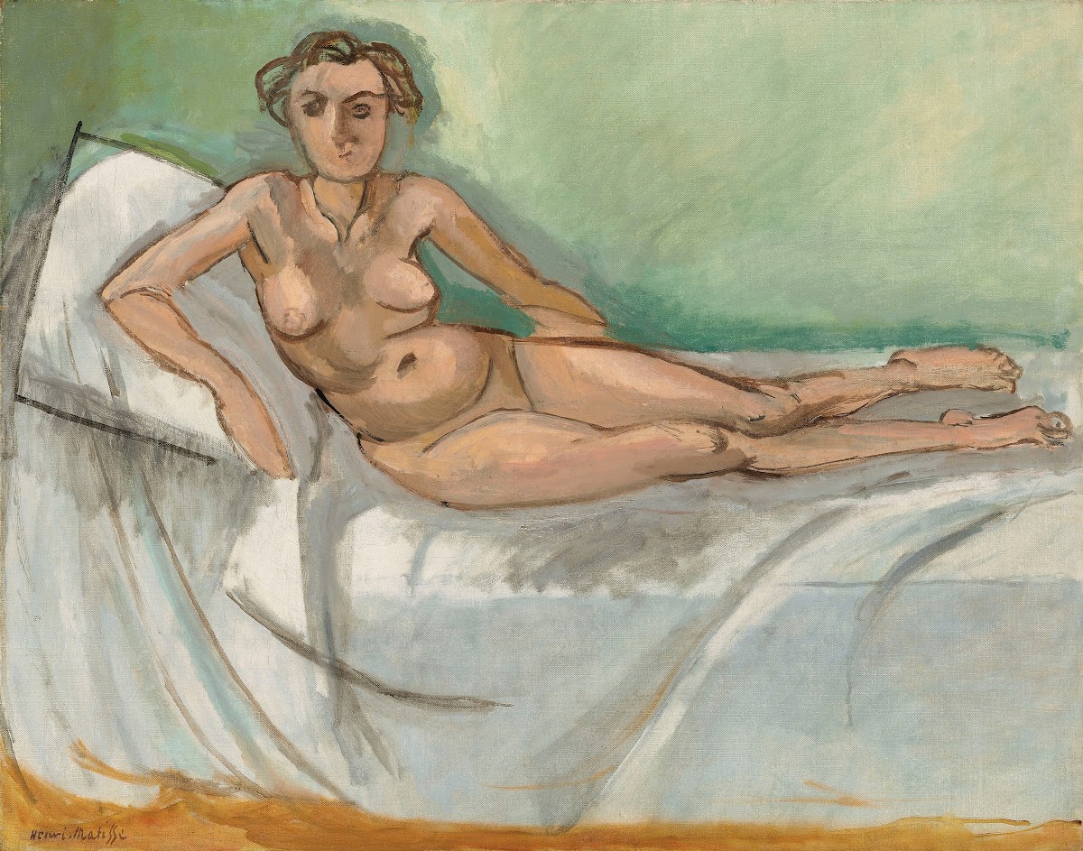 Nu demi couché 1918