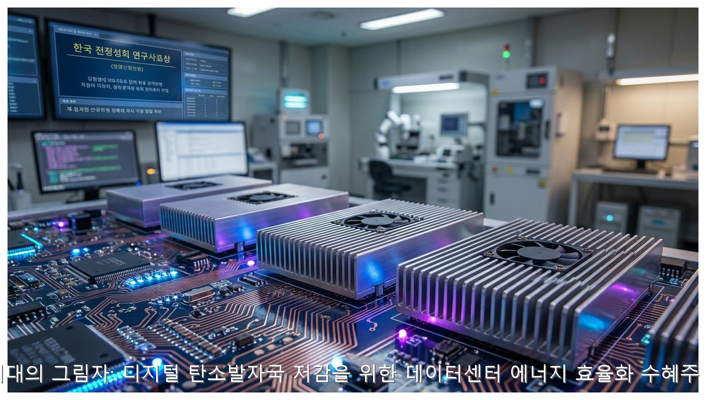 AI 시대의 그림자: 디지털 탄소발자국 저감을 위한 데이터센터 에너지 효율화 수혜주 분석 핵심 안내 및 분석 인포그래픽 (7)