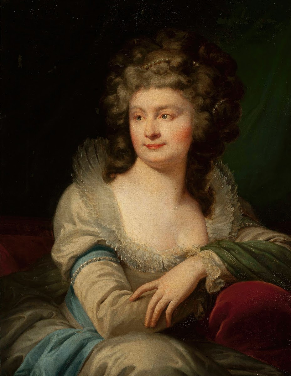 Portrait Of JóZefa Potocka NéE Mniszech D 1798 C 1780 C 1790