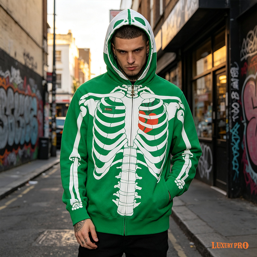TOL Invisible‑Zip Hoodie