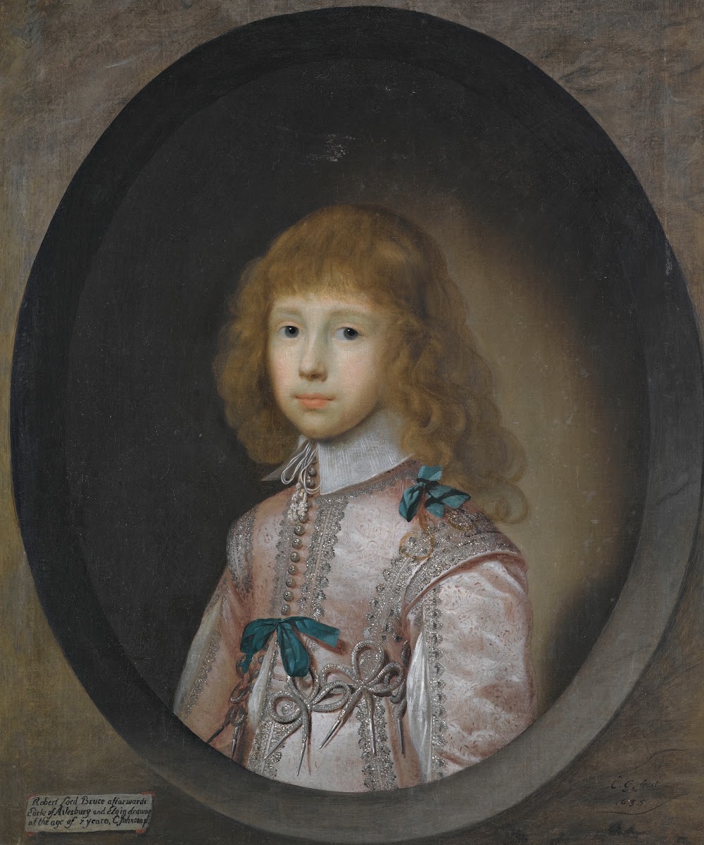 Portrait of Robert Lord Bruce Later 2nd Earl of Elgin And 1st Earl of Ailesbury