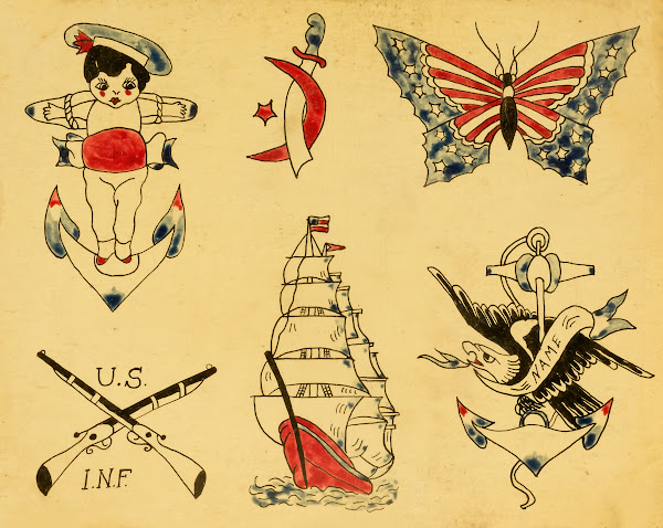 Tattoo Flash 20th century