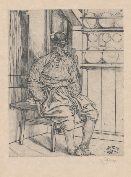 Fisherman from Marken 1896