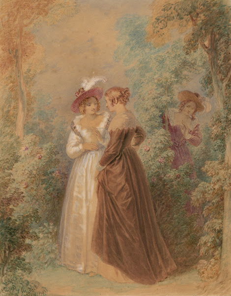 Scene from Much ado about nothing  act III sc 1 2