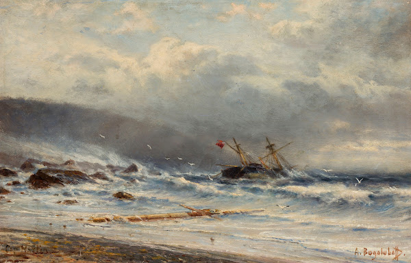 Rough sea