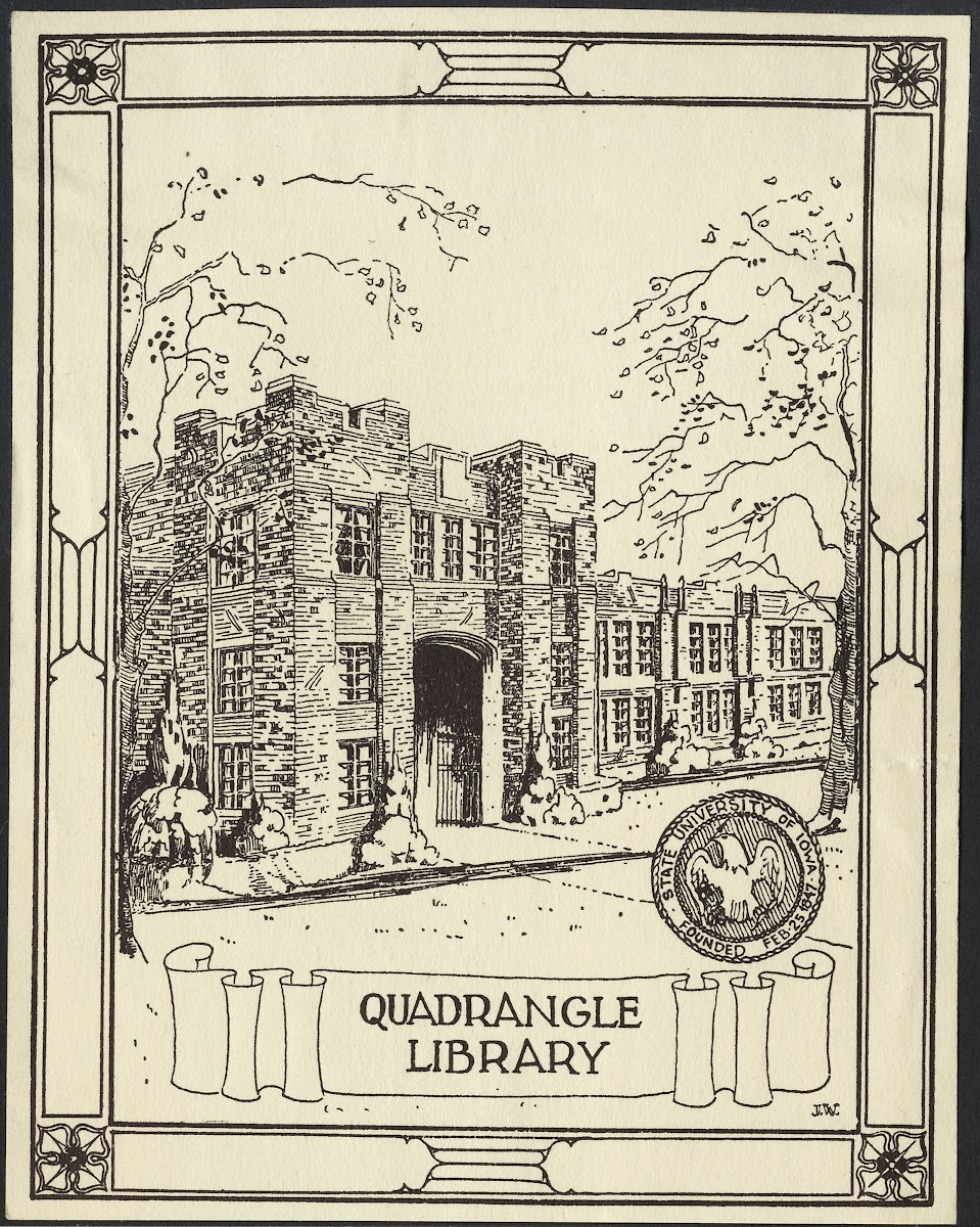 State University Of Iowa Quadrangle Library