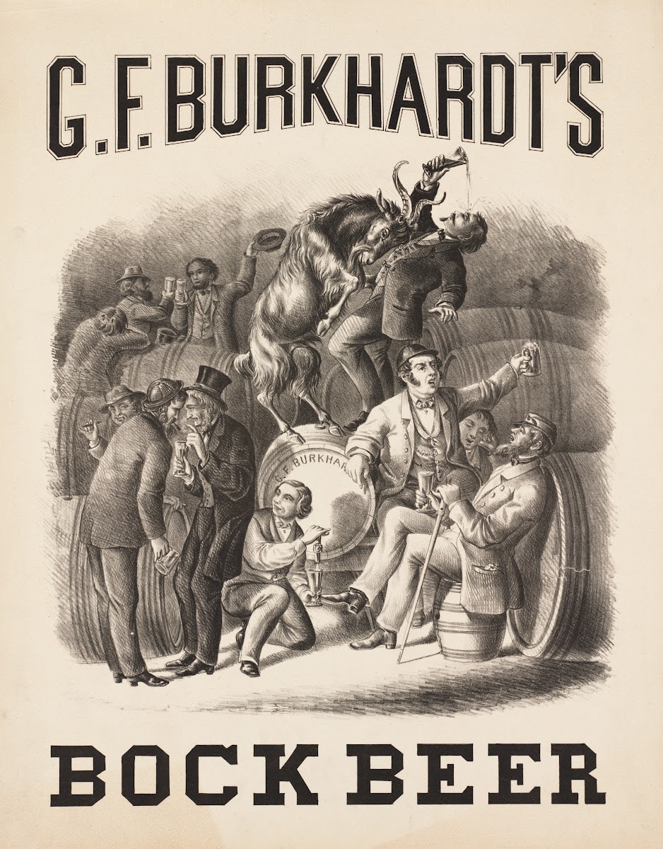 G F Burkhardts bock beer 1877