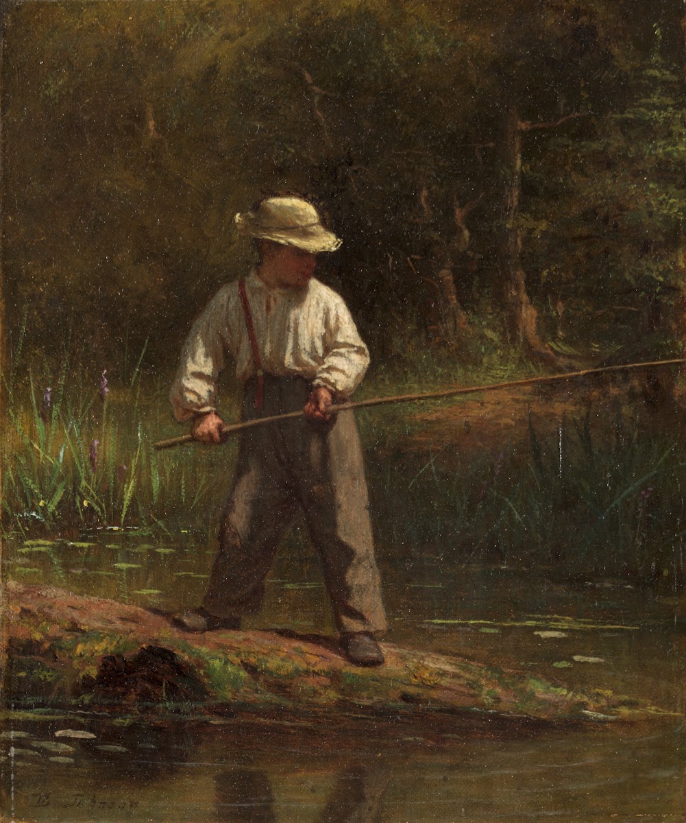 Boy Fishing 1860s