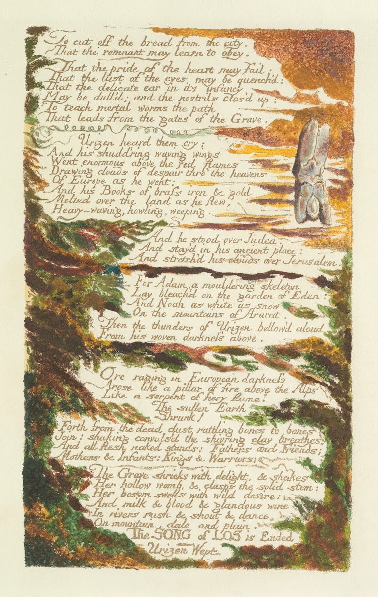 The song of Los Lambeth Pl7 1795