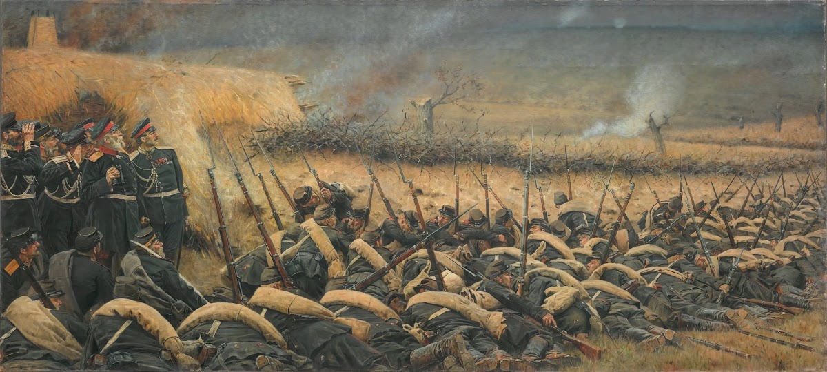 Before the attack At Plevna 1881