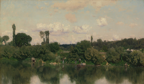 On the Seine 1869
