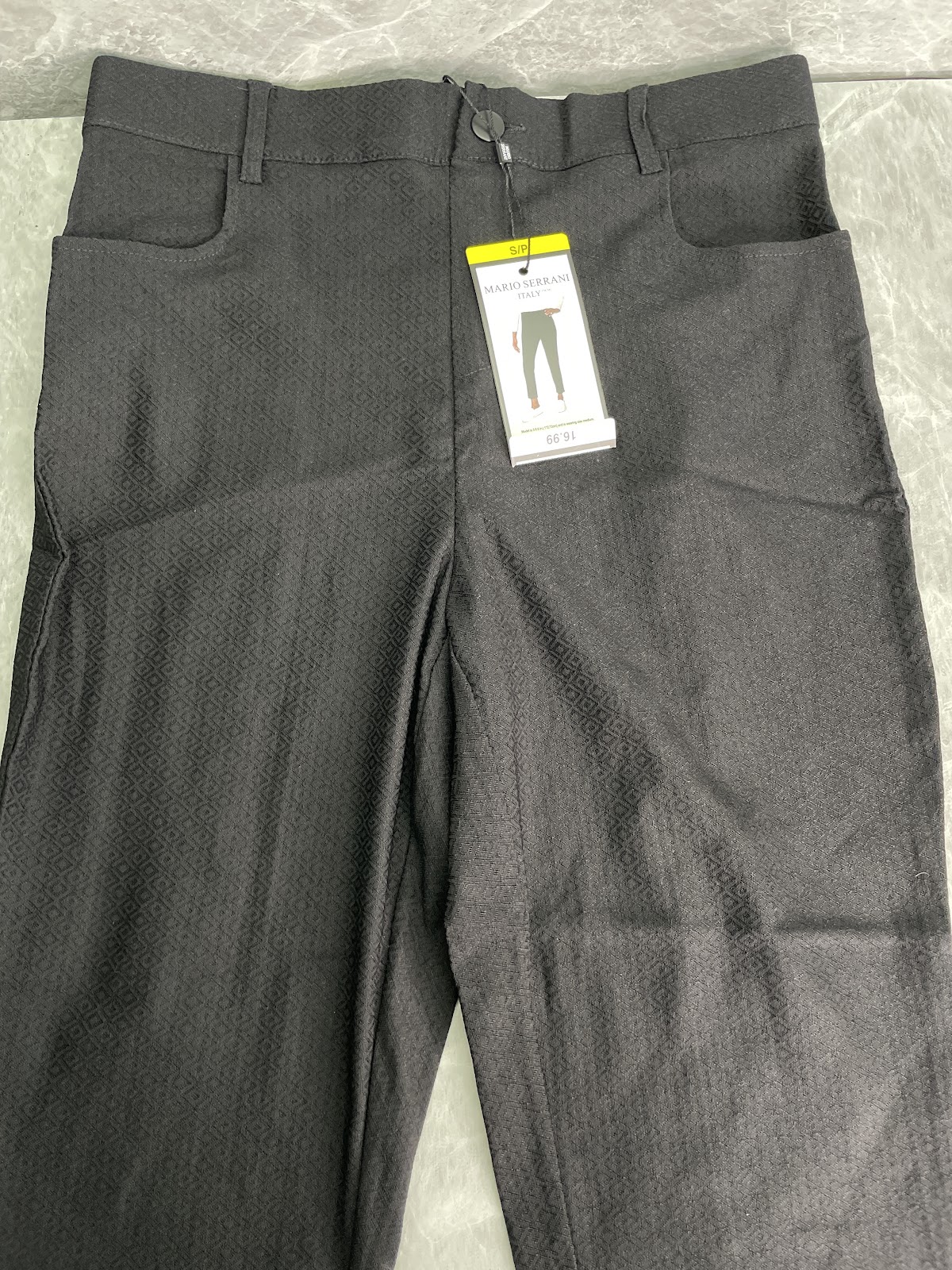 Mario Serrani Pants Black S #117