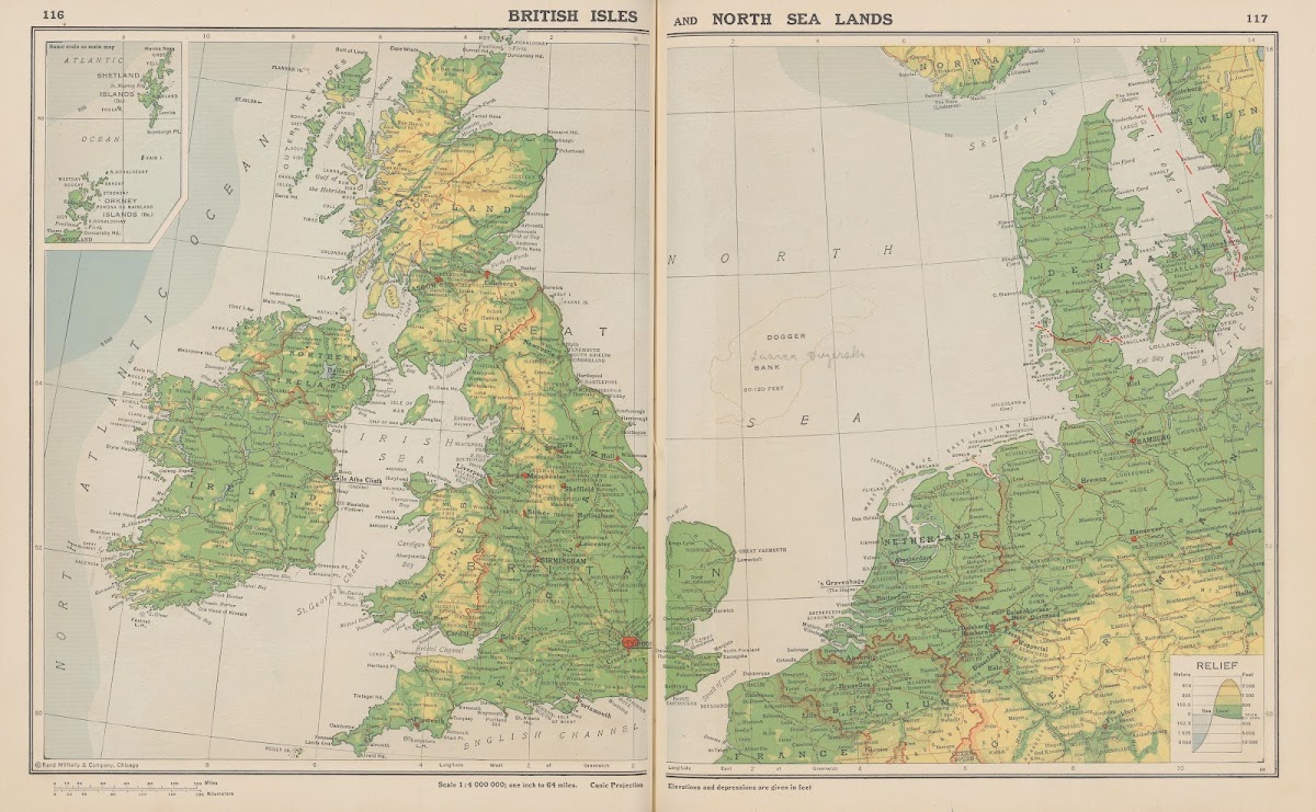 EuropeBritish Isles and North Sea Lands 1943