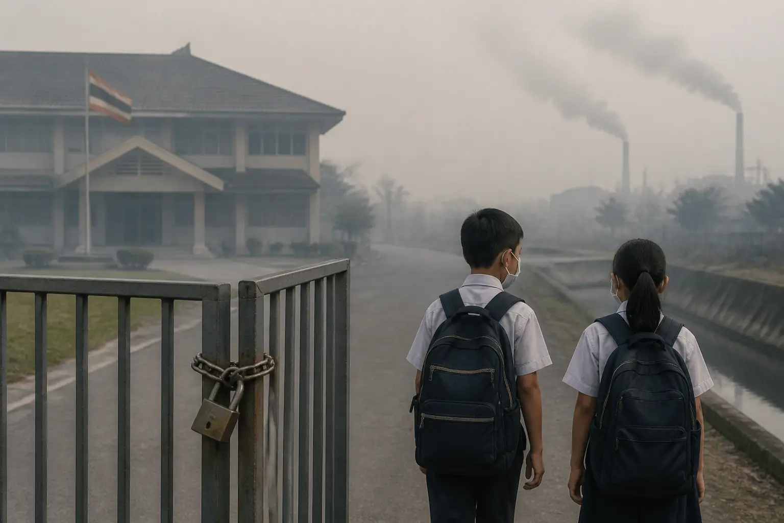 Editorial image for Sarawak closes nearly 600 schools for two days due to worsening haze