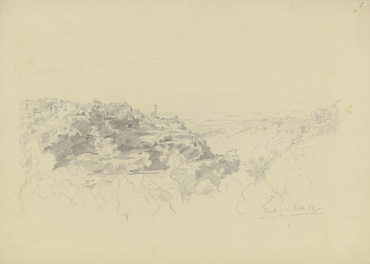 View on Tivoli 1855