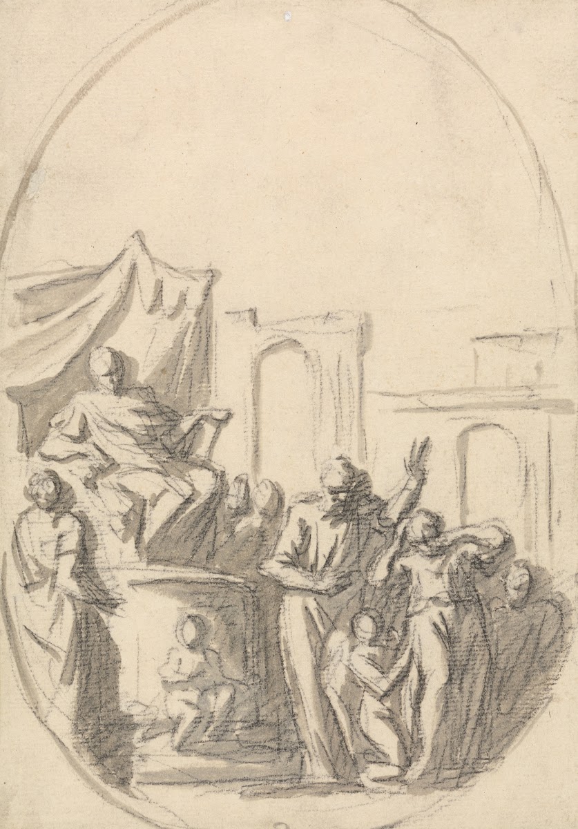 The Blinding of Elymas between 1709 and 1717