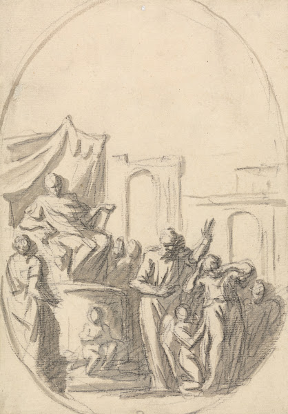 The Blinding of Elymas between 1709 and 1717