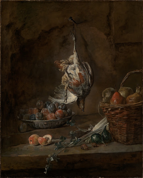 Still life with dead partridge ca 1728