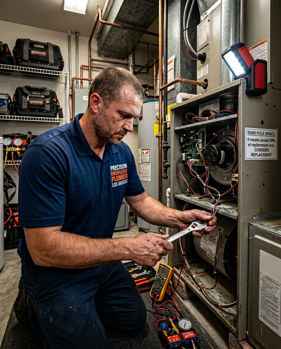 What is the $5000 rule for HVAC?