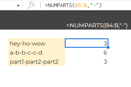 NumParts