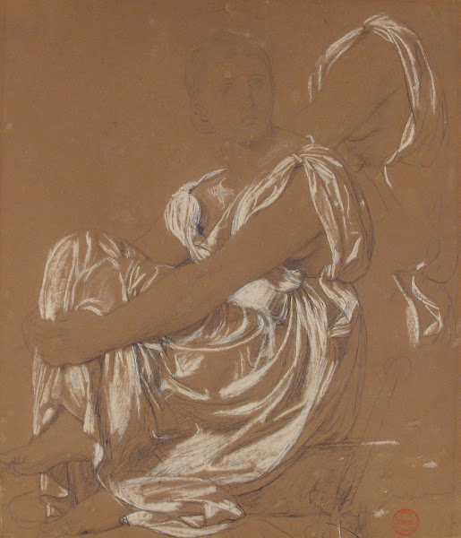 Study for the Figure of the Iliad in The Apotheosis of Homer ca 1827